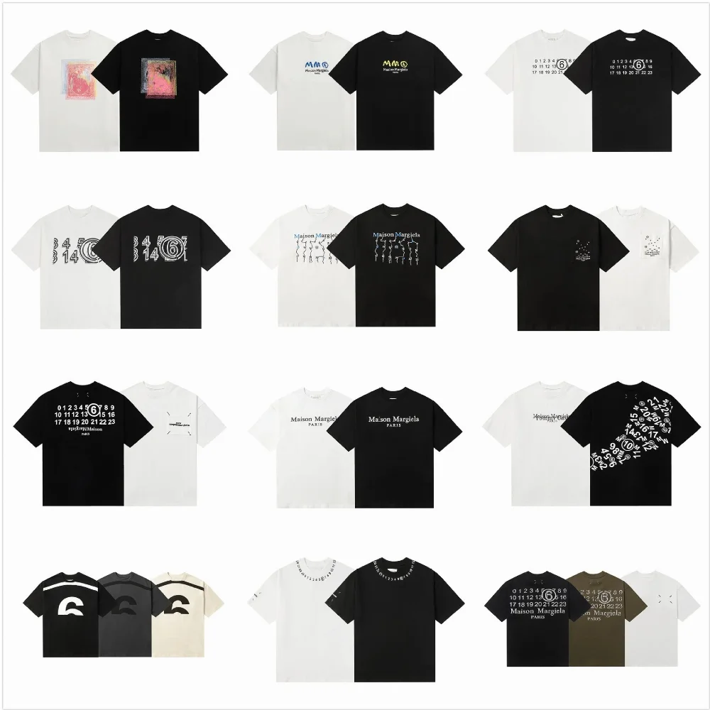Maison Margiela Multi-Print Graphic T-Shirt