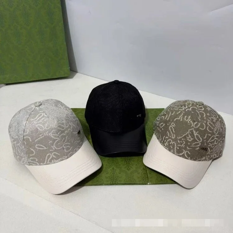 Mesh crown with all-over abstract print, solid brim, adjustable back