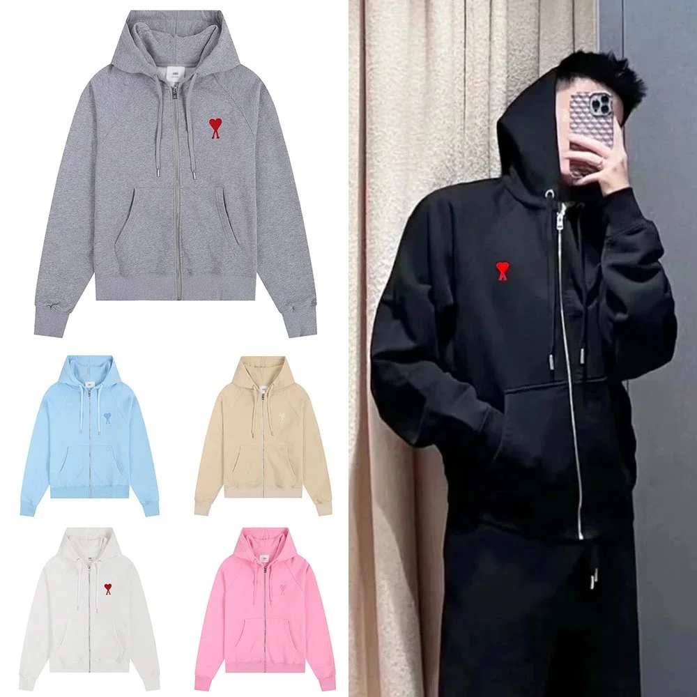 Enfants Riches Deprimes Heart Logo Zip-Up Hoodie