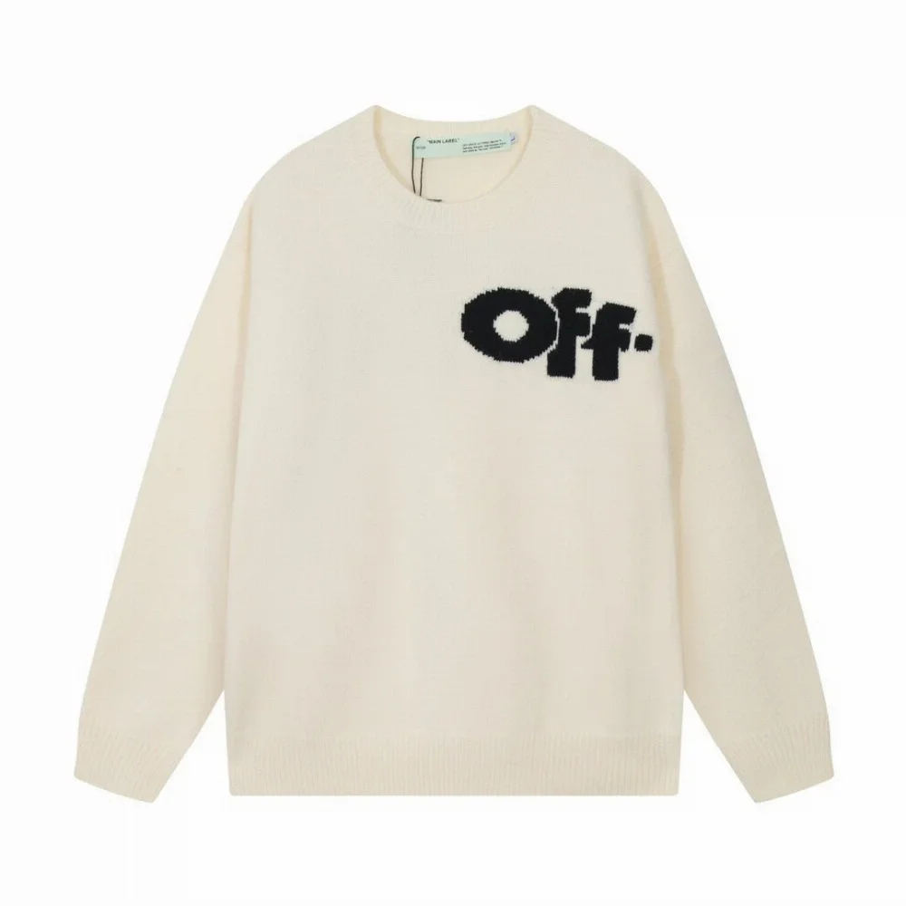 Off-White Arrow Logo Knit Sweater