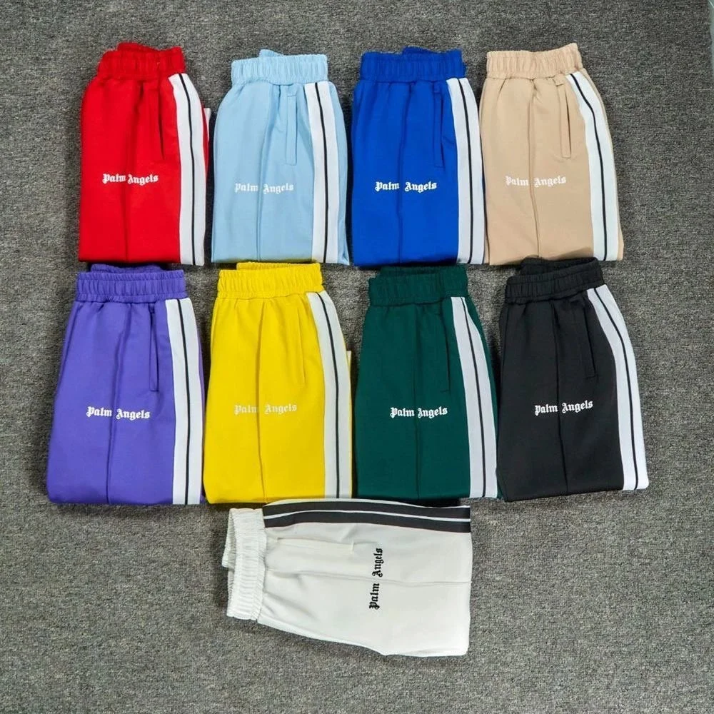 Palm Angels Side-Stripe Track Shorts