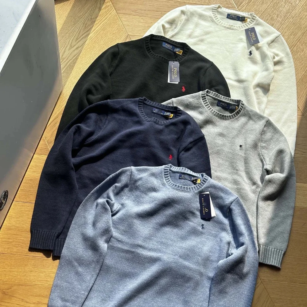 Polo Ralph Lauren Classic Pony Embroidered Crewneck Sweater
