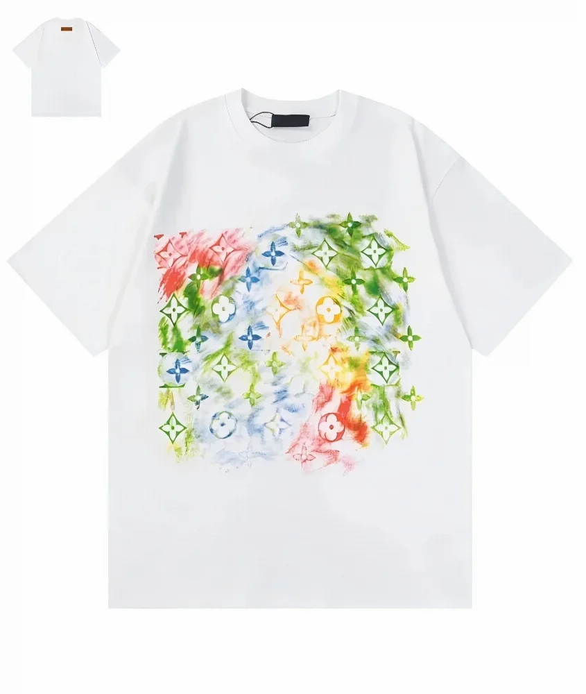 Louis Vuitton Multicolor Monogram Print T-Shirt