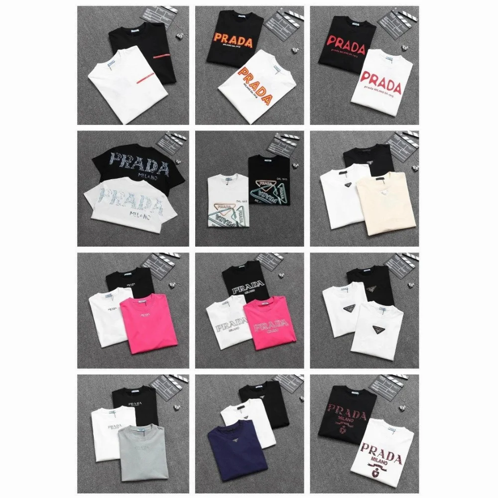 Prada Milano Logo Graphic T-Shirt