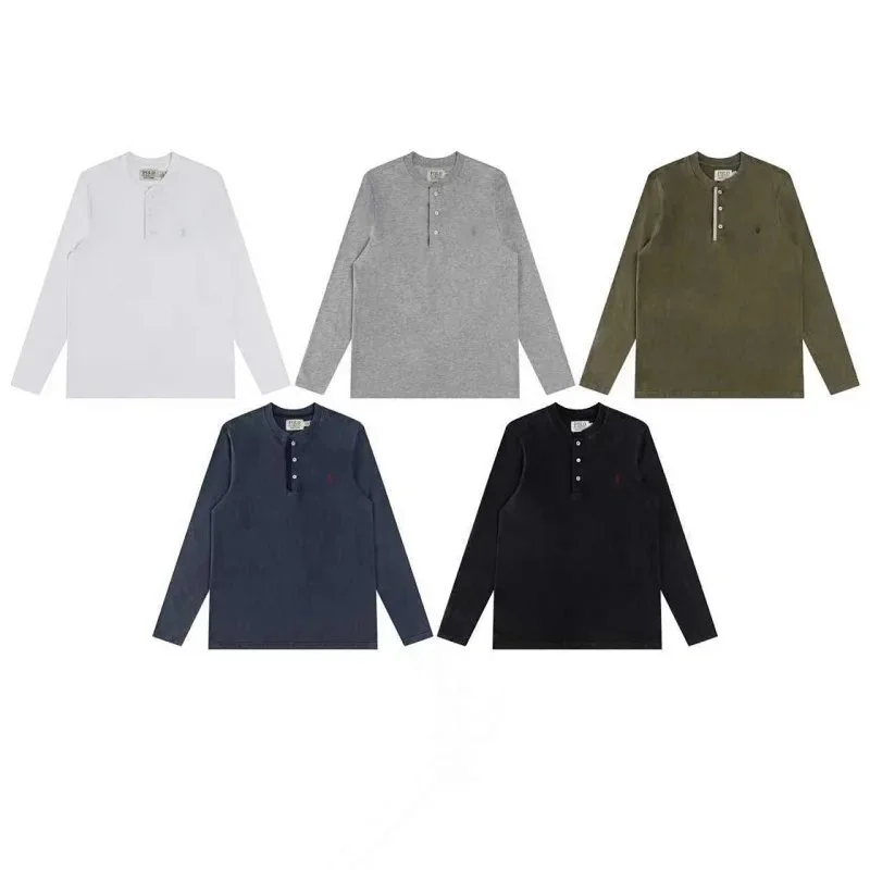 Polo Ralph Lauren Henley Neck Long Sleeve T-Shirt