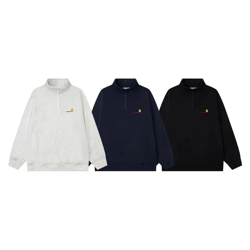 Carhartt WIP Script Logo Half-Zip Sweatshirt