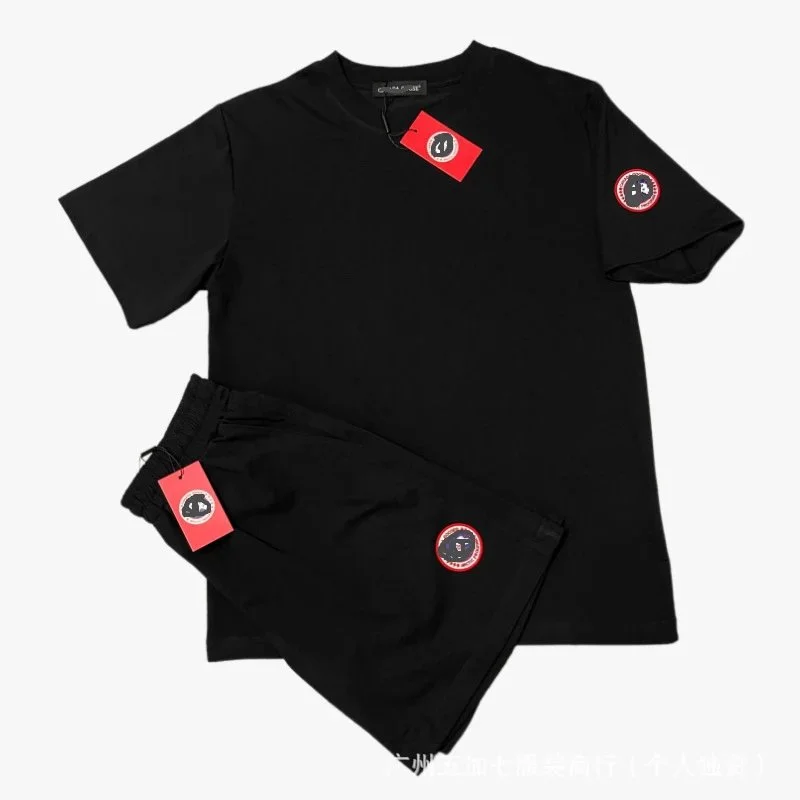 Canada Goose Arctic Program Patch T-Shirt and Shorts Set