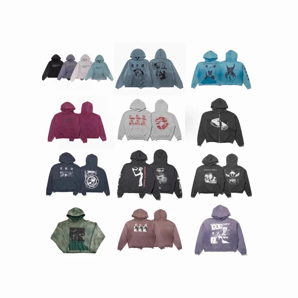 Enfants Riches Deprimes Watercolor Wash Graphic Hoodie