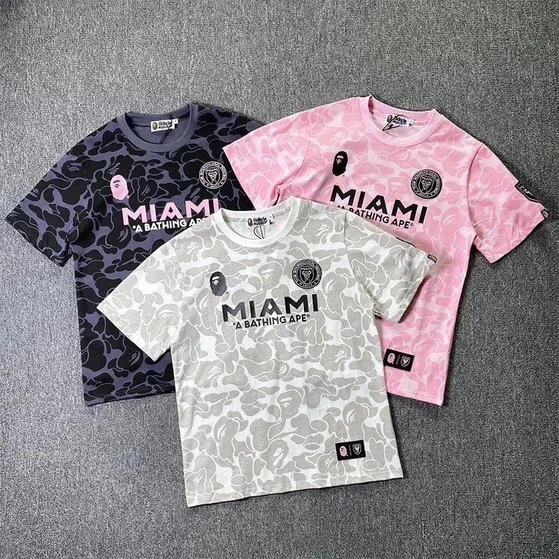 A BATHING APE Miami Camo Print T-Shirt