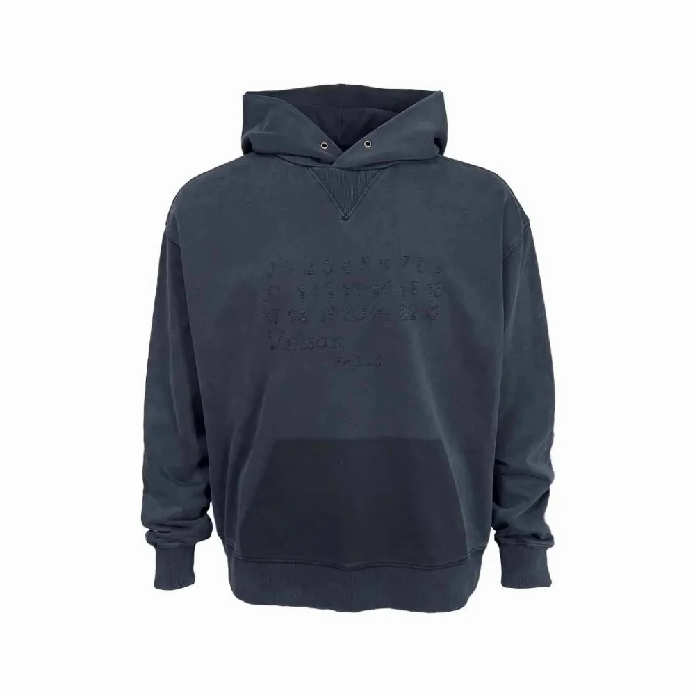 Maison Margiela Reverse Number Logo Hooded Sweatshirt