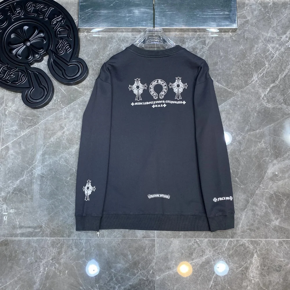 Chrome Hearts Triple Cross Graphic Hoodie