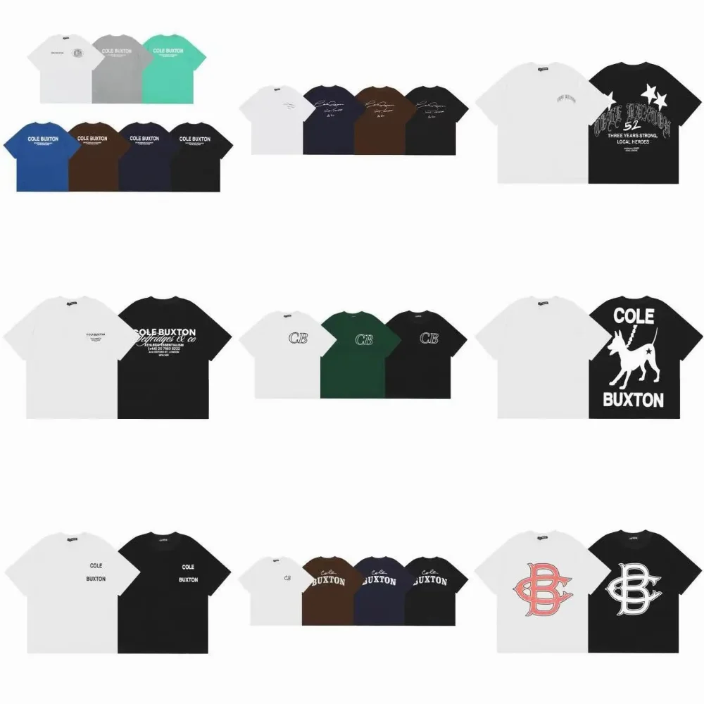 Cole Buxton Multiple Graphic Prints T-Shirt