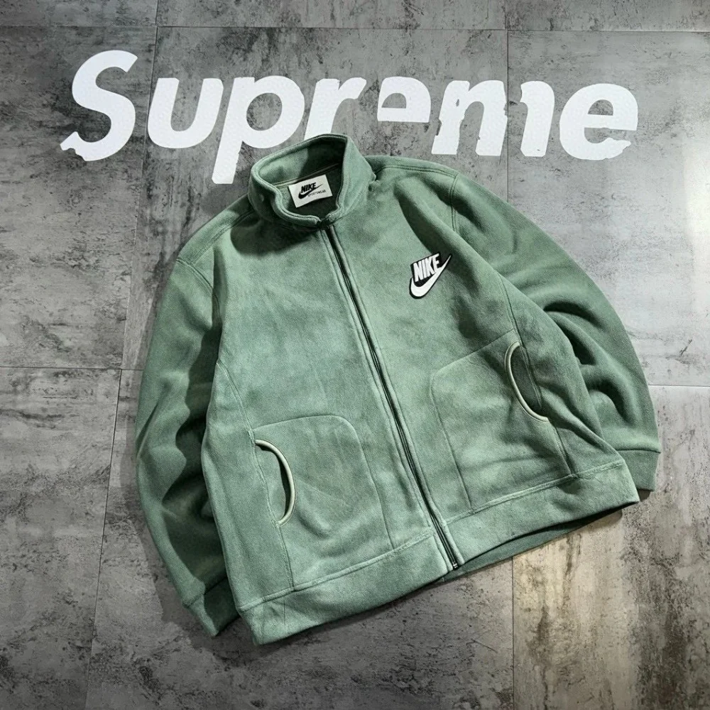 Nike Swoosh Logo Fleece Jacket