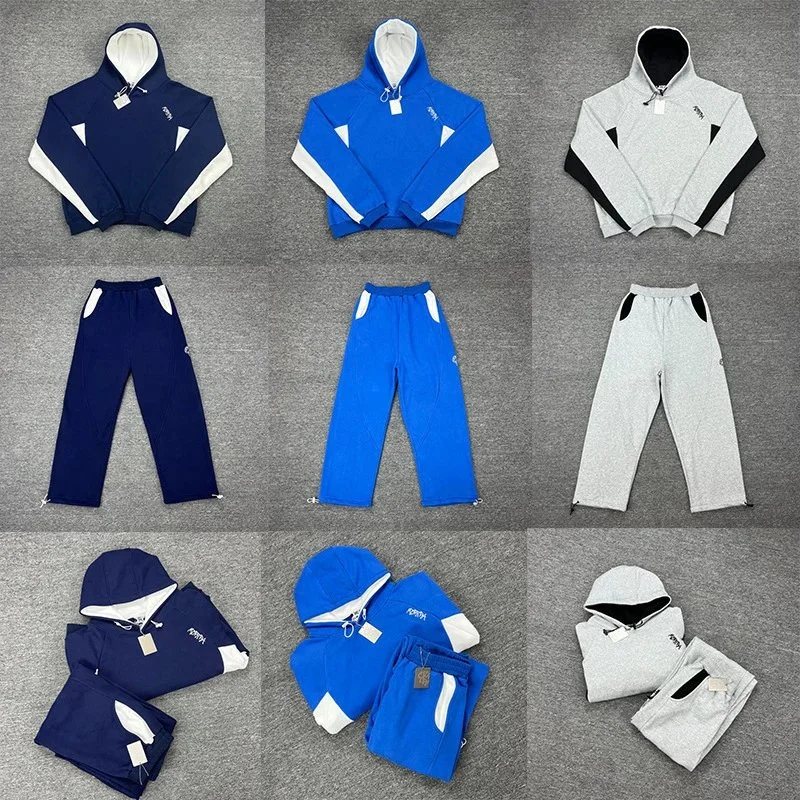 Mertra Embroidered Logo Hoodie and Pants Set