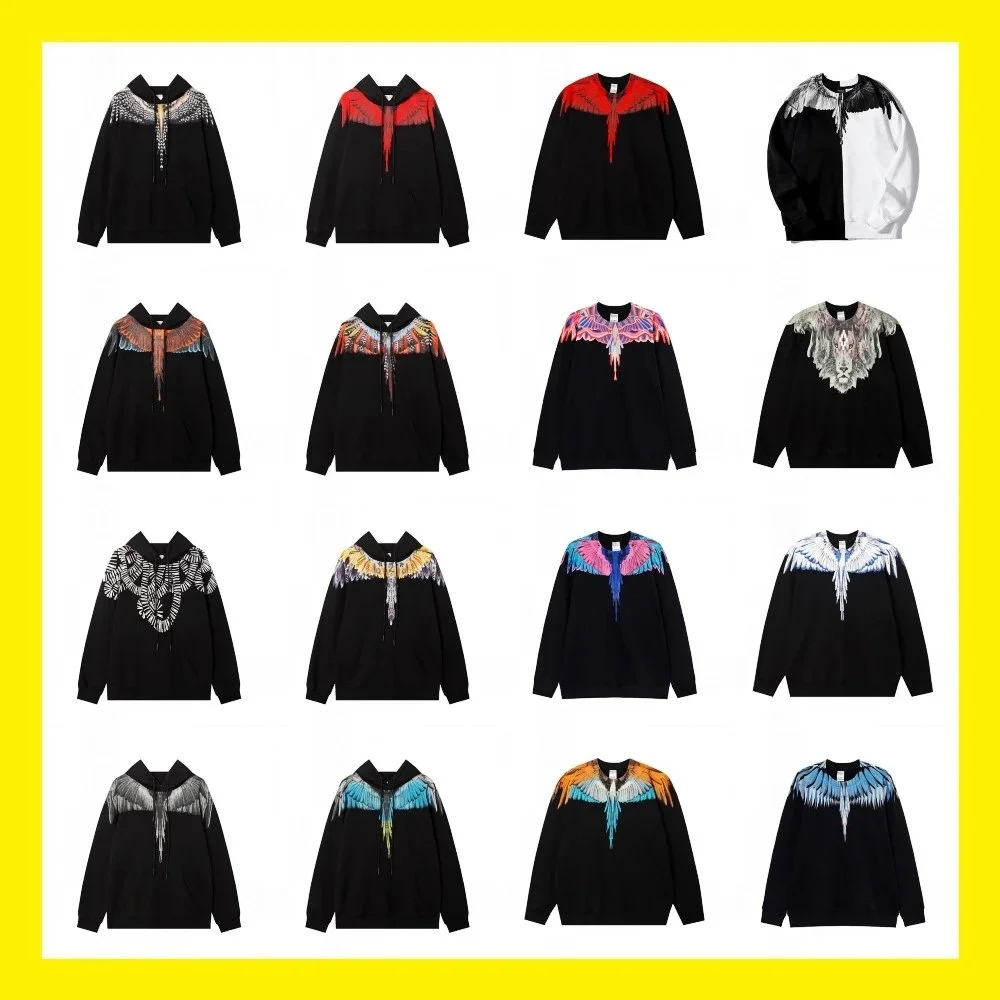 Marcelo Burlon Wings Graphic Hoodie