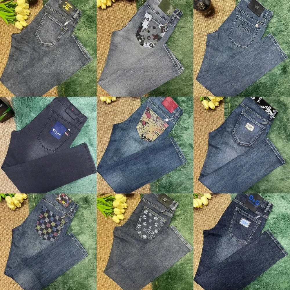Dolce & Gabbana DG Logo Patch Denim Jeans