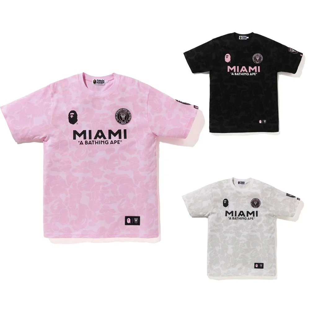 A BATHING APE Miami Camo Print T-Shirt