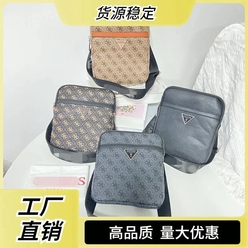 Guess Monogram Print Crossbody Bag
