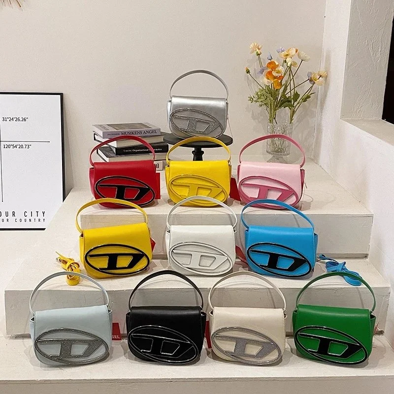 Diesel D-Logo Mini Crossbody Bag