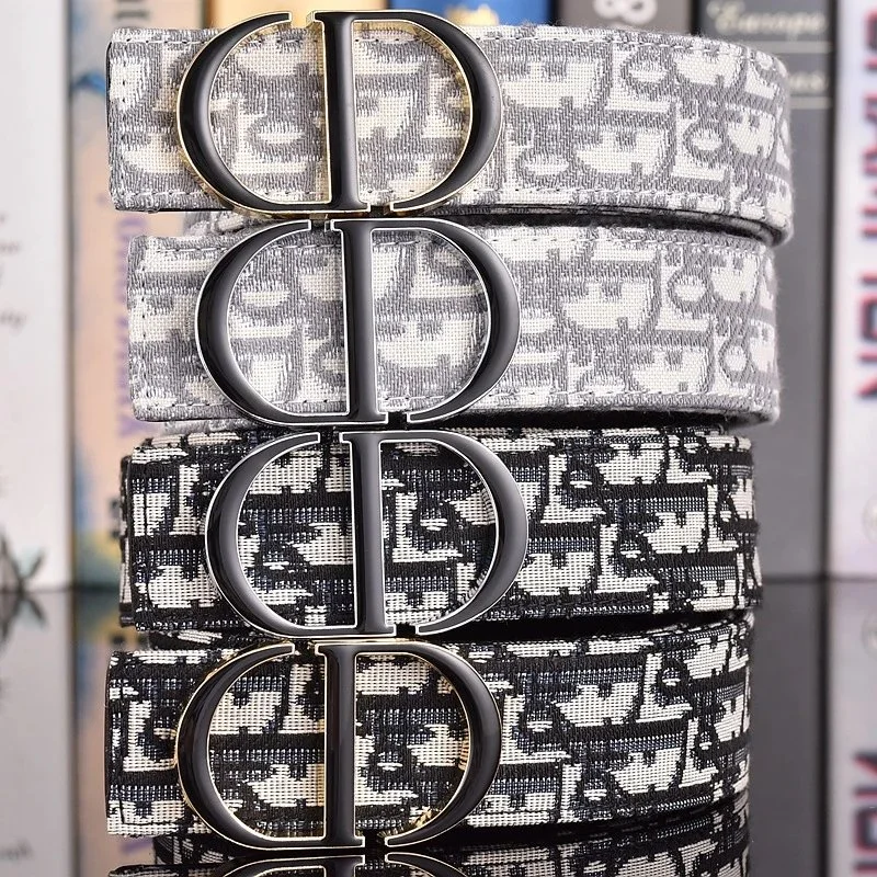 Dior Oblique Print Belt
