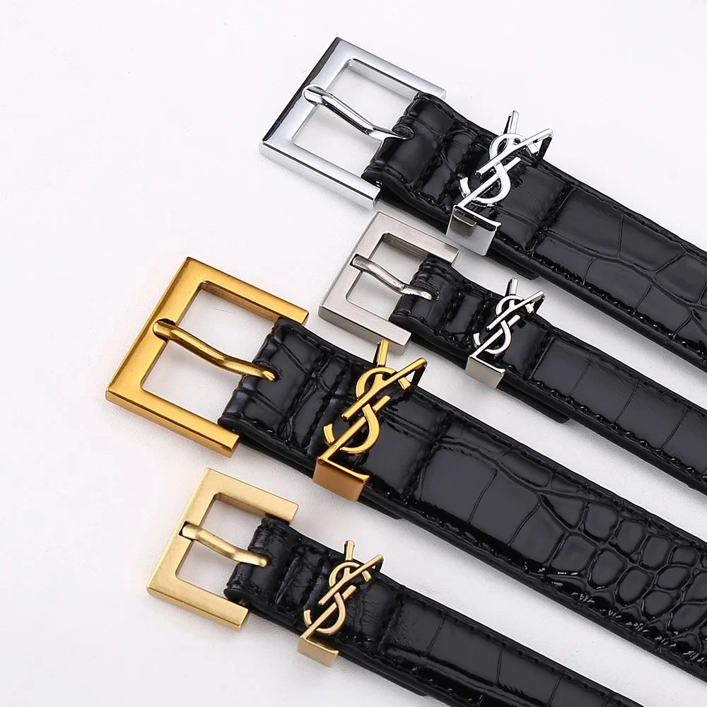 Saint Laurent Monogram Logo Belt