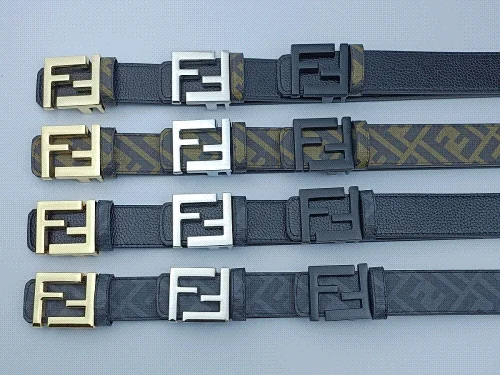 Fendi FF Logo Buckle Belt