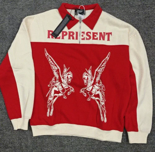 REPRESENT Winged Horse Graphic Hoodie