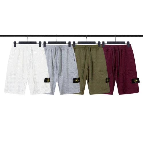 Stone Island Patch Logo Cargo Shorts