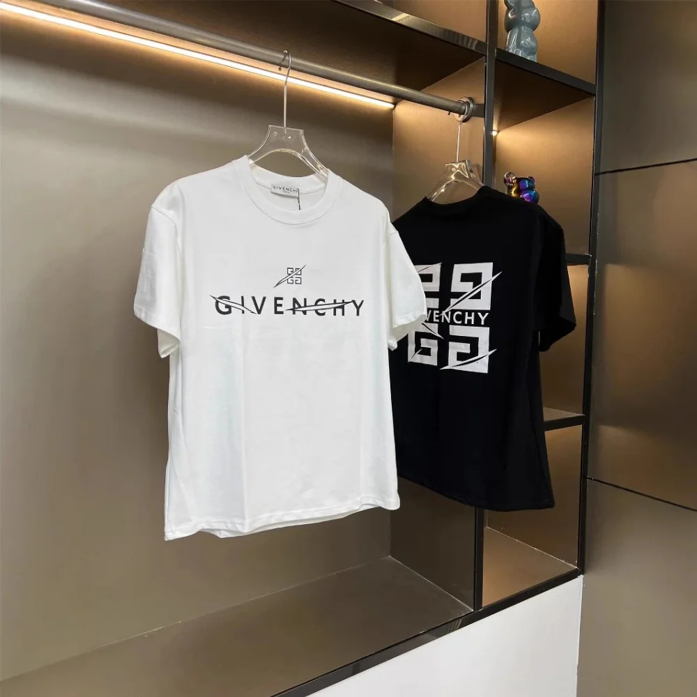 Givenchy Interlocking G Logo Graphic T-Shirt