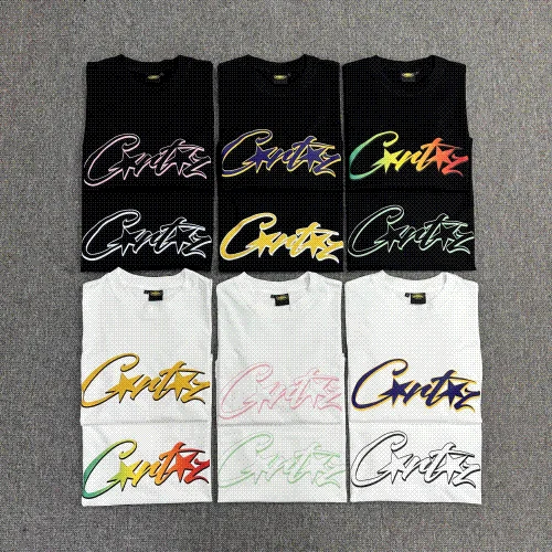 Corteiz Multi-Color Script Logo T-Shirt
