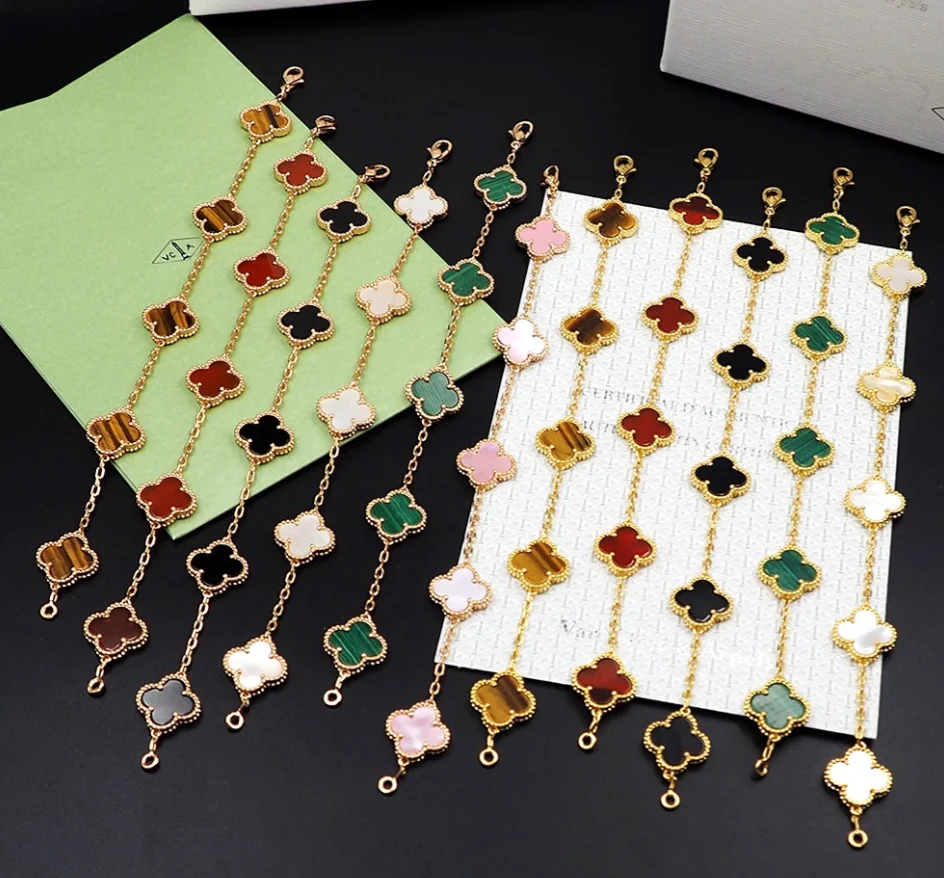 Van Cleef & Arpels Alhambra Gold Chain Bracelet