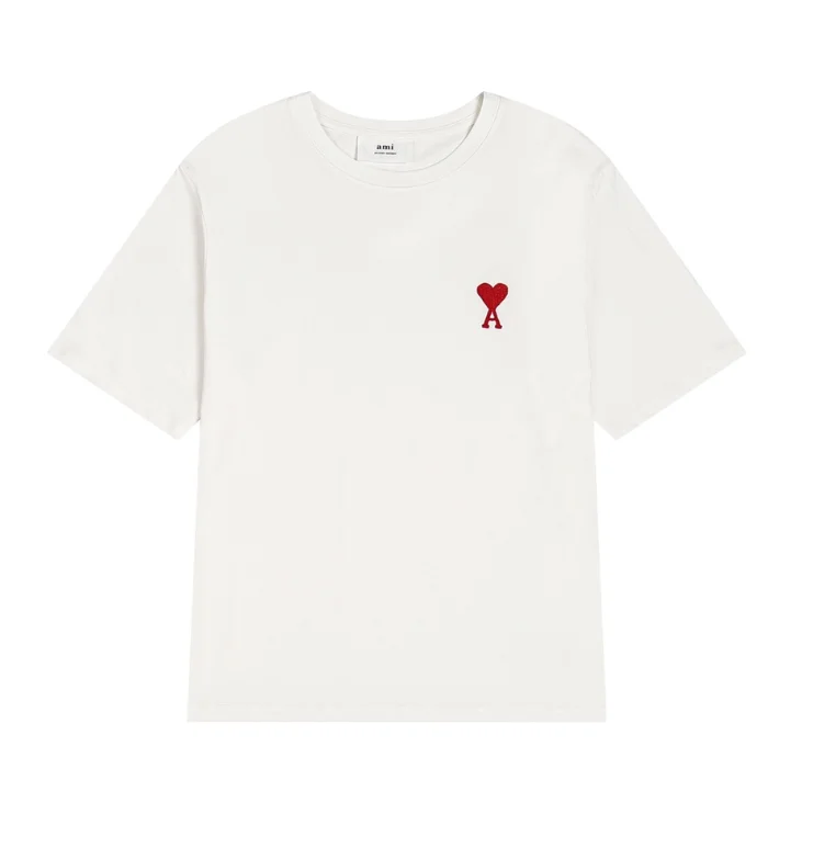 Ami Red Heart Logo T-Shirt