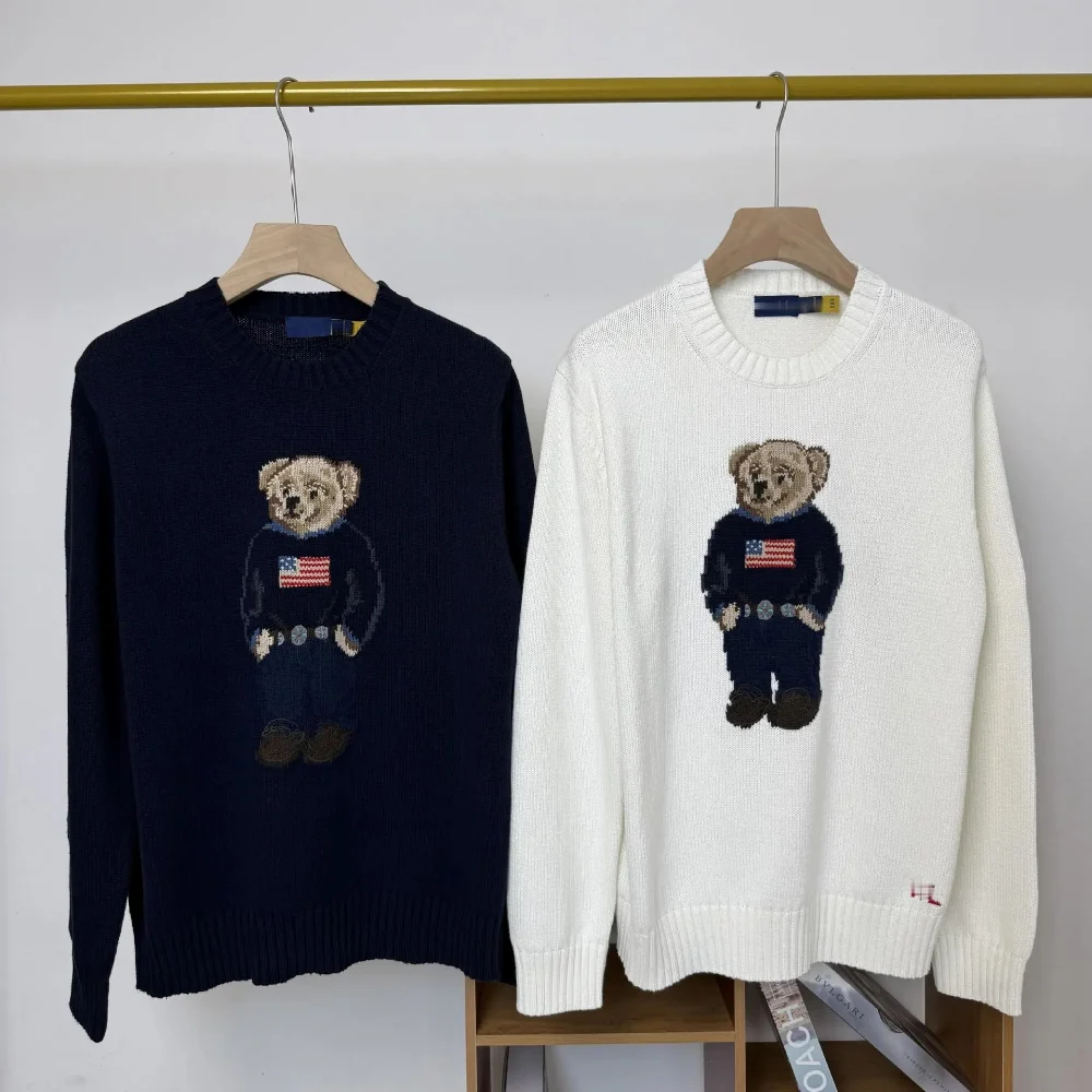 Polo Ralph Lauren Bear with American Flag Sweater