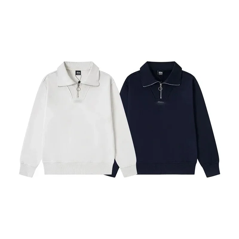 Stussy Half-Zip Collar Sweatshirt