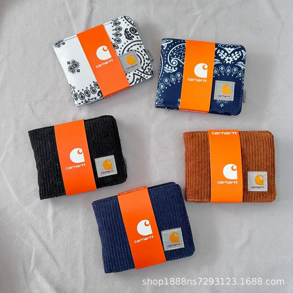 Carhartt Bandana Print and Corduroy Wallets