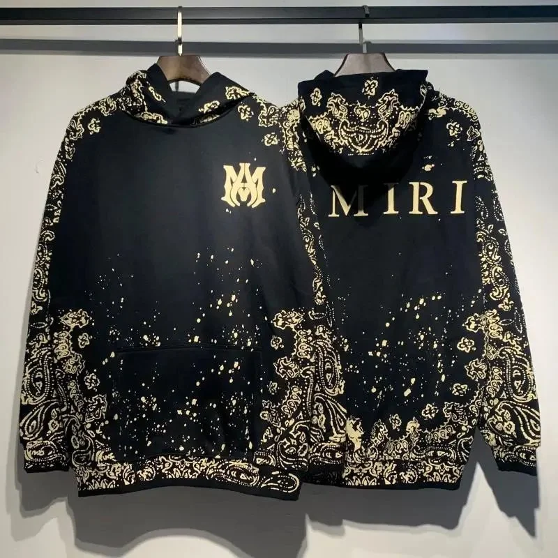 AMIRI Paisley Print Hoodie