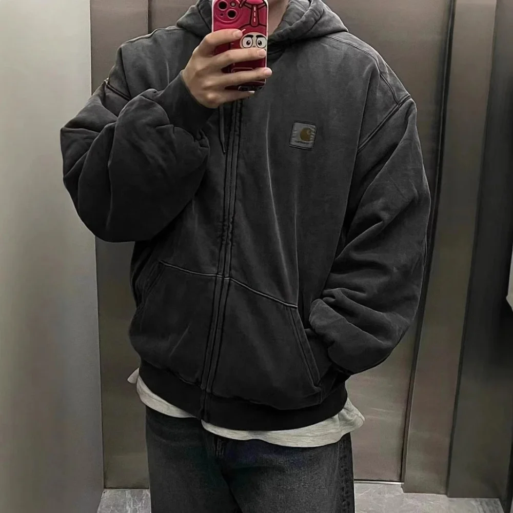 Carhartt WIP Zip-Up Hooded Jacket