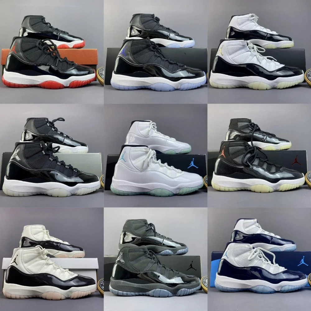 Nike Air Jordan 11 High-Top Basketball Shoes