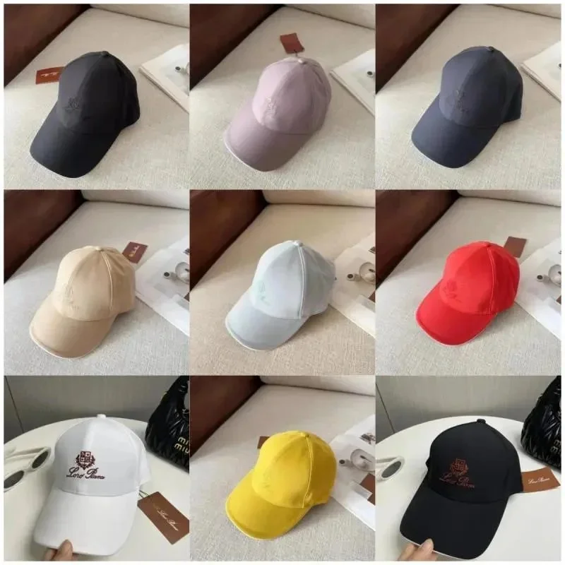 Loro Piana Embroidered Logo Cap