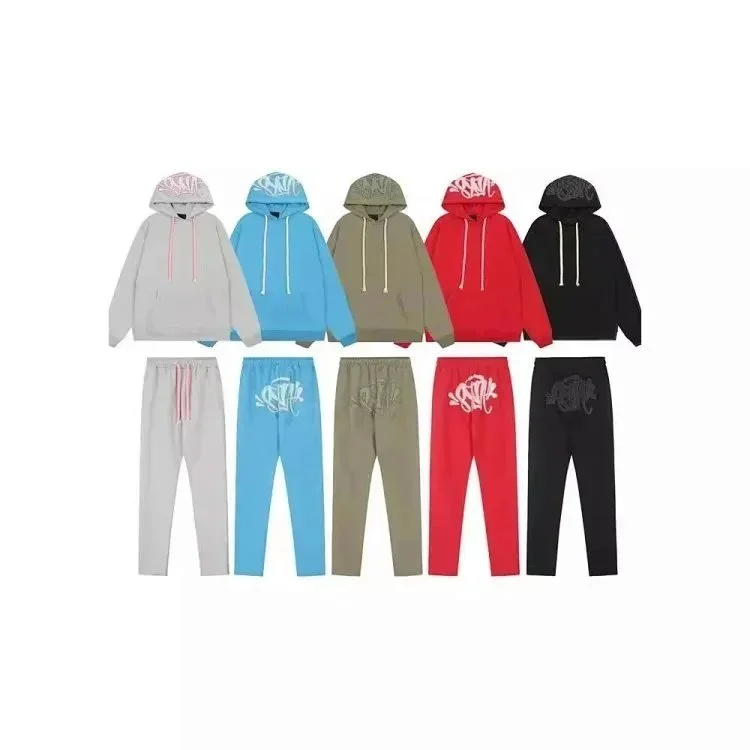Sp5der Web Graphic Hoodie and Jogger Set