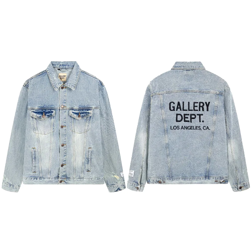 Gallery Dept. Back Print Denim Jacket
