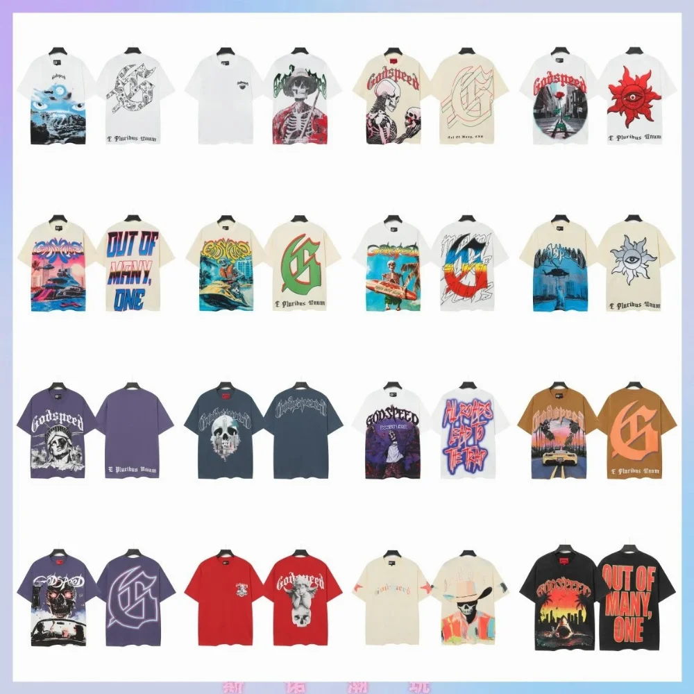 Enfants Riches Deprimes Godspeed Graphic Print T-Shirt