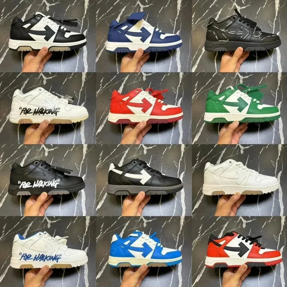 Off-White Arrow Graphic Low-Top Sneakers