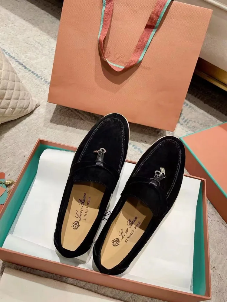 Loro Piana Summer Walk Loafer Shoes