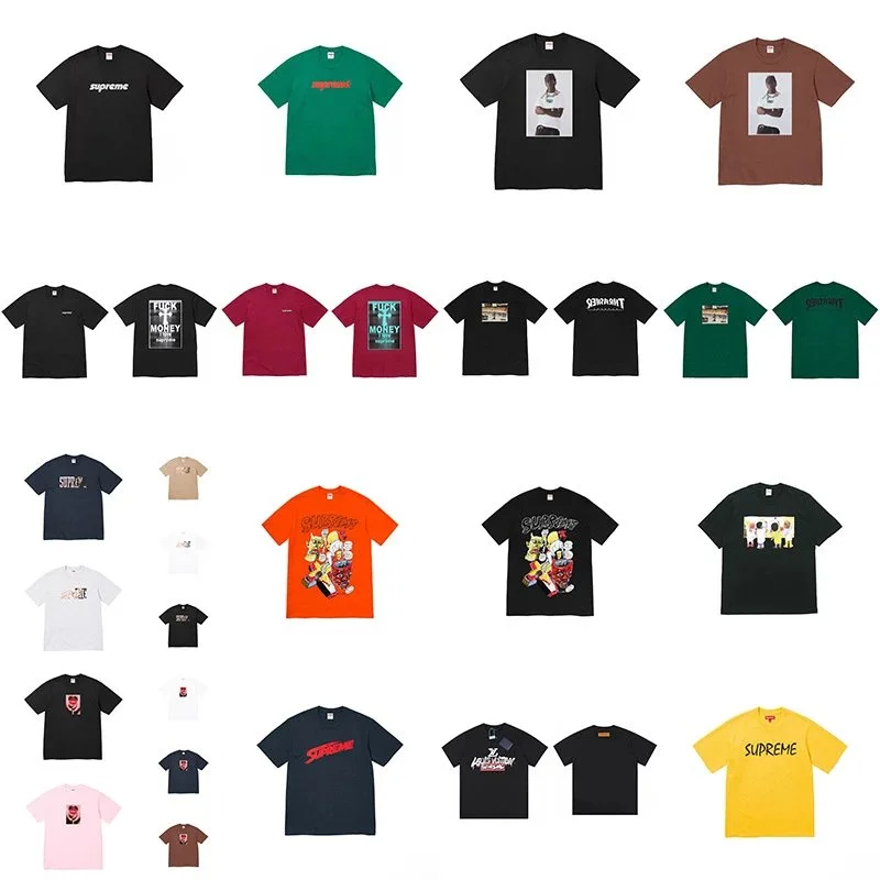 Supreme Box Logo and Graphic Print T-Shirt