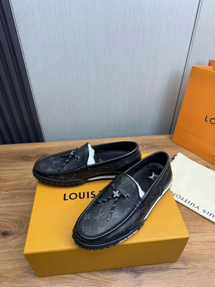 Louis Vuitton Monogram Canvas Moccasin Loafer