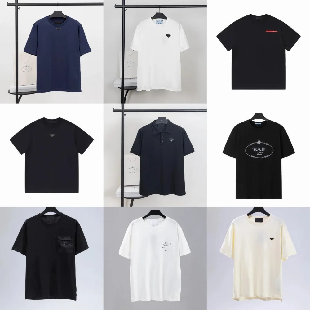 Prada Triangle Logo T-Shirt