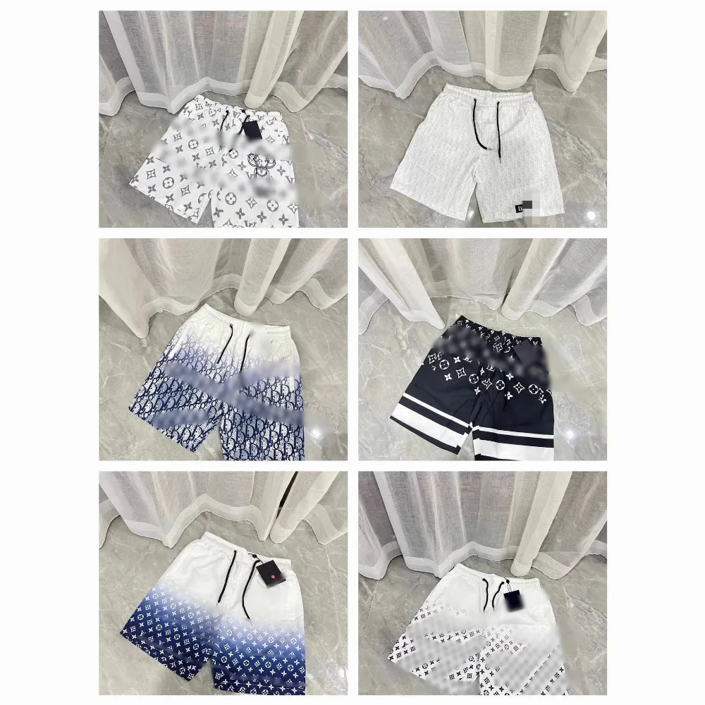 Louis Vuitton Monogram Print Swim Shorts