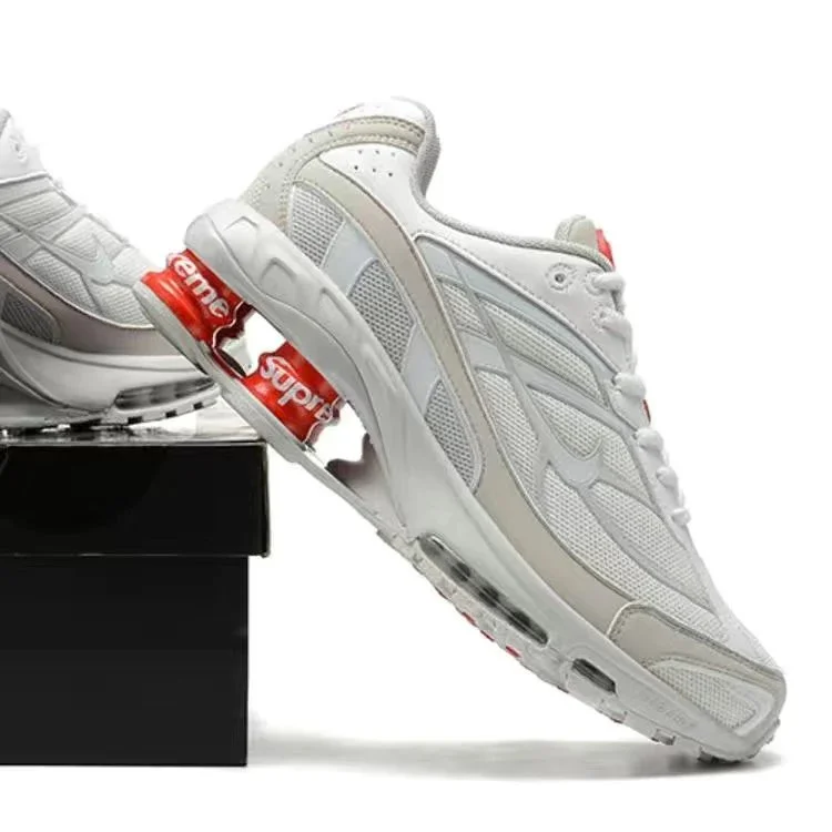 Supreme Shox Air-Cushioned Running Shoes