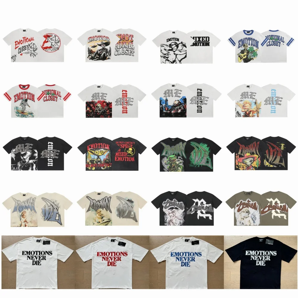 Emotional Closet Mixed Motion Graphic Print T-Shirt